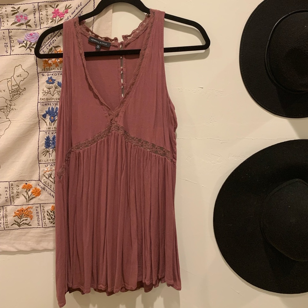 PacSun Kendall & Kylie Maroon Dress